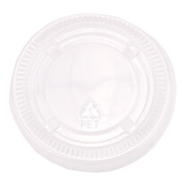 Deckel PET rund transparent Deckel PET rund transparent