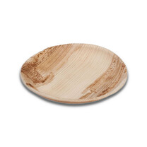 Runde Teller aus Palmblatt 15 cm Runde Teller aus Palmblatt 15 cm
