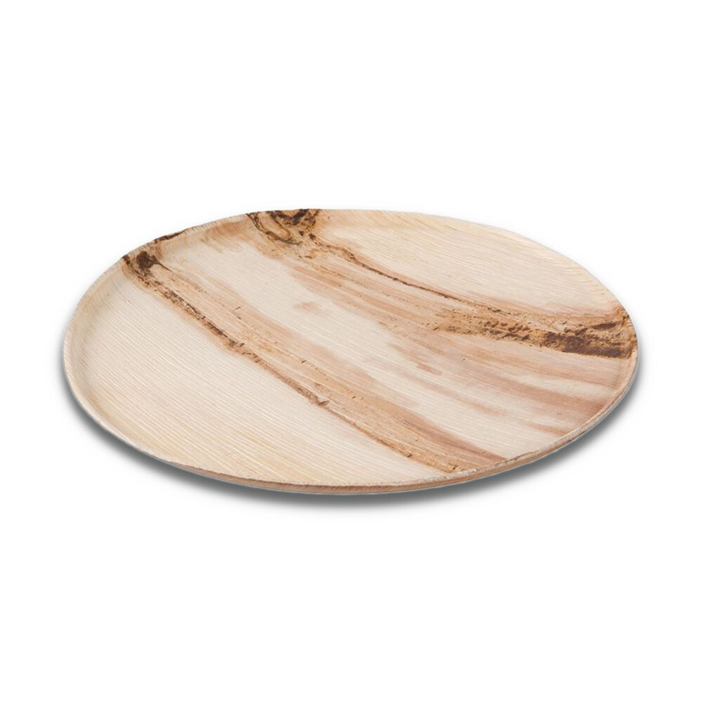 Runde Teller aus Palmblatt - Pizzateller 32 cm Runde Teller aus Palmblatt - Pizzateller 32 cm