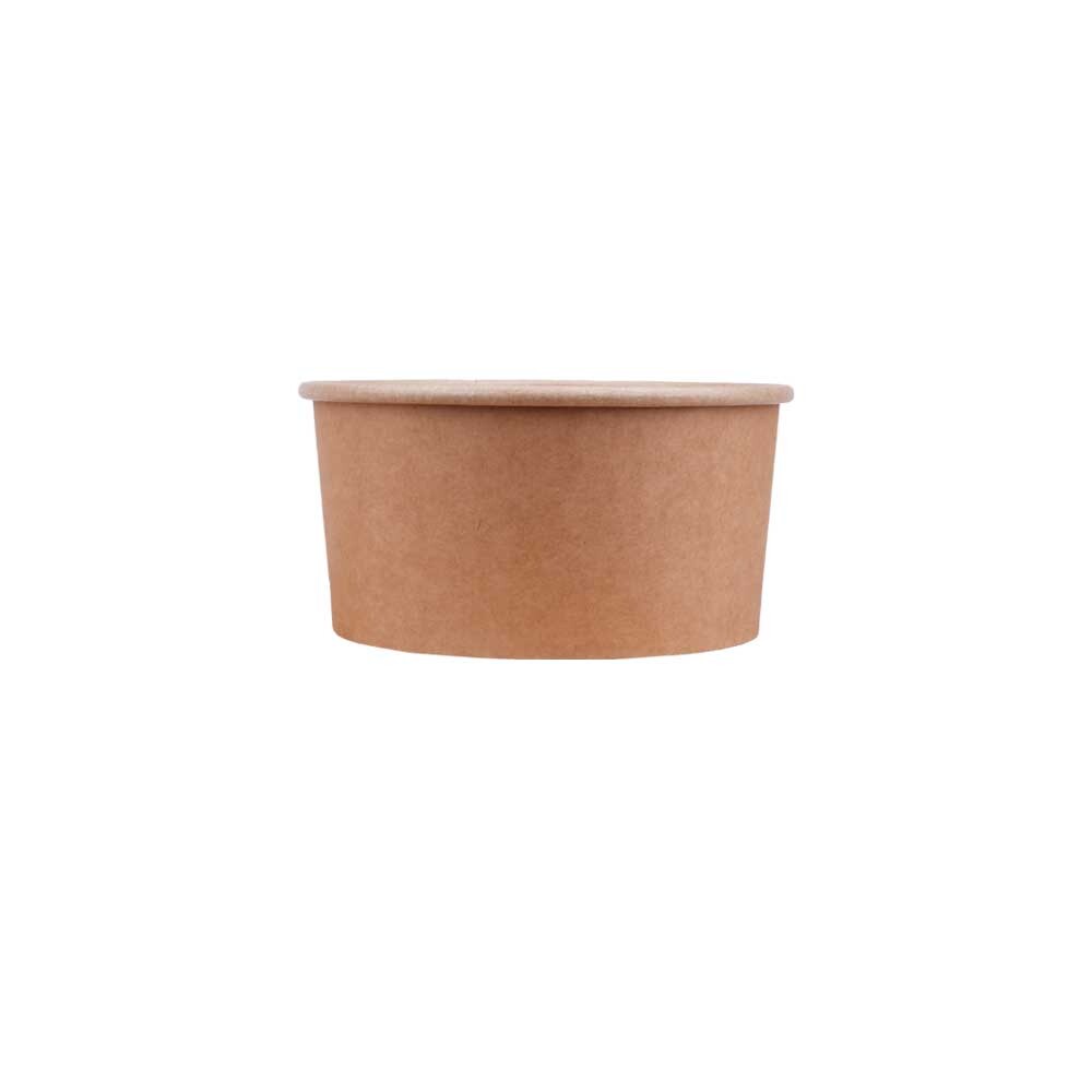 Salatschale 1000 ml braun 149 x 76 mm - PE-beschichtet Salatschale 1000 ml braun 149 x 76 mm - PE-beschichtet