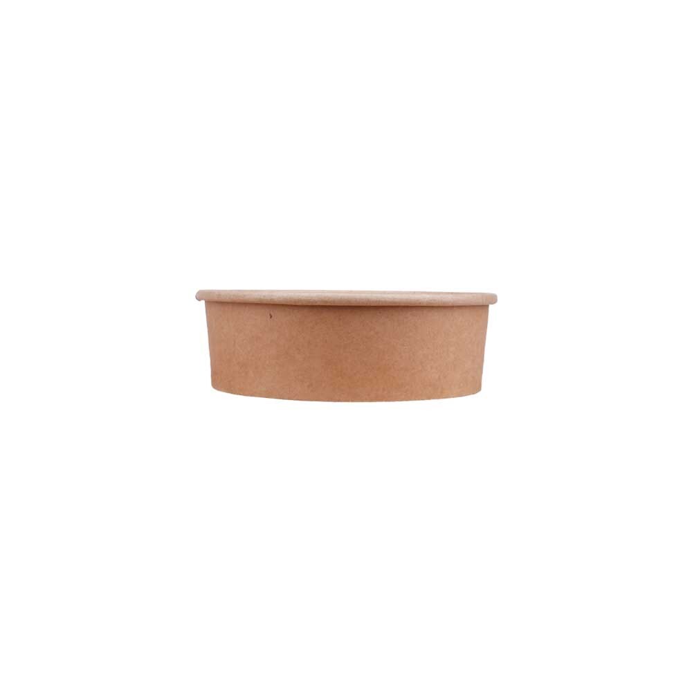 Salatschale 500 ml braun 149 x 48 mm - PE-beschichtet Salatschale 500 ml braun 149 x 48 mm - PE-beschichtet