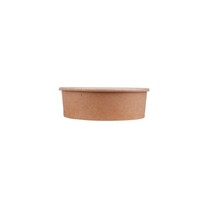 Salatschale 500 ml braun 149 x 48 mm - PE-beschichtet Salatschale 500 ml braun 149 x 48 mm - PE-beschichtet