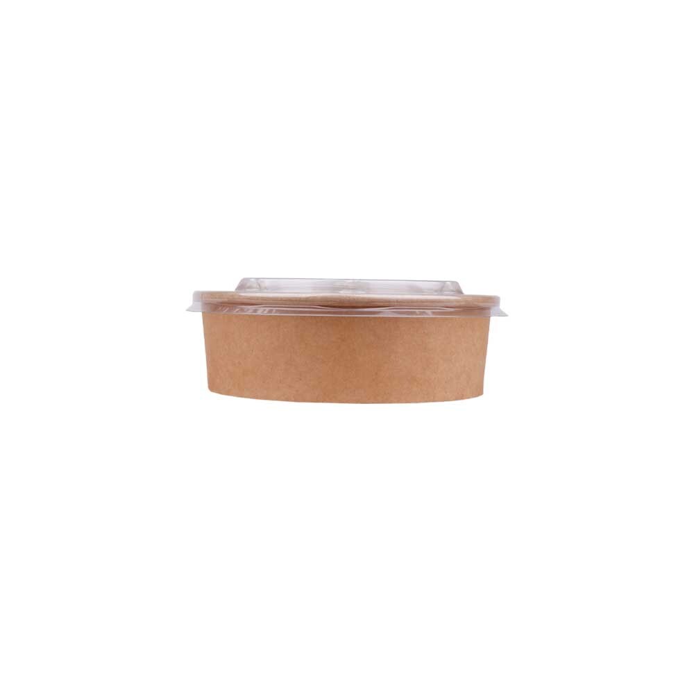Salatschale 500 ml braun 149 x 48 mm - PE-beschichtet Salatschale 500 ml braun 149 x 48 mm - PE-beschichtet