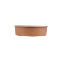 Salatschale 850 ml braun 183 x 49 mm - PE-beschichtet Salatschale 850 ml braun 183 x 49 mm - PE-beschichtet