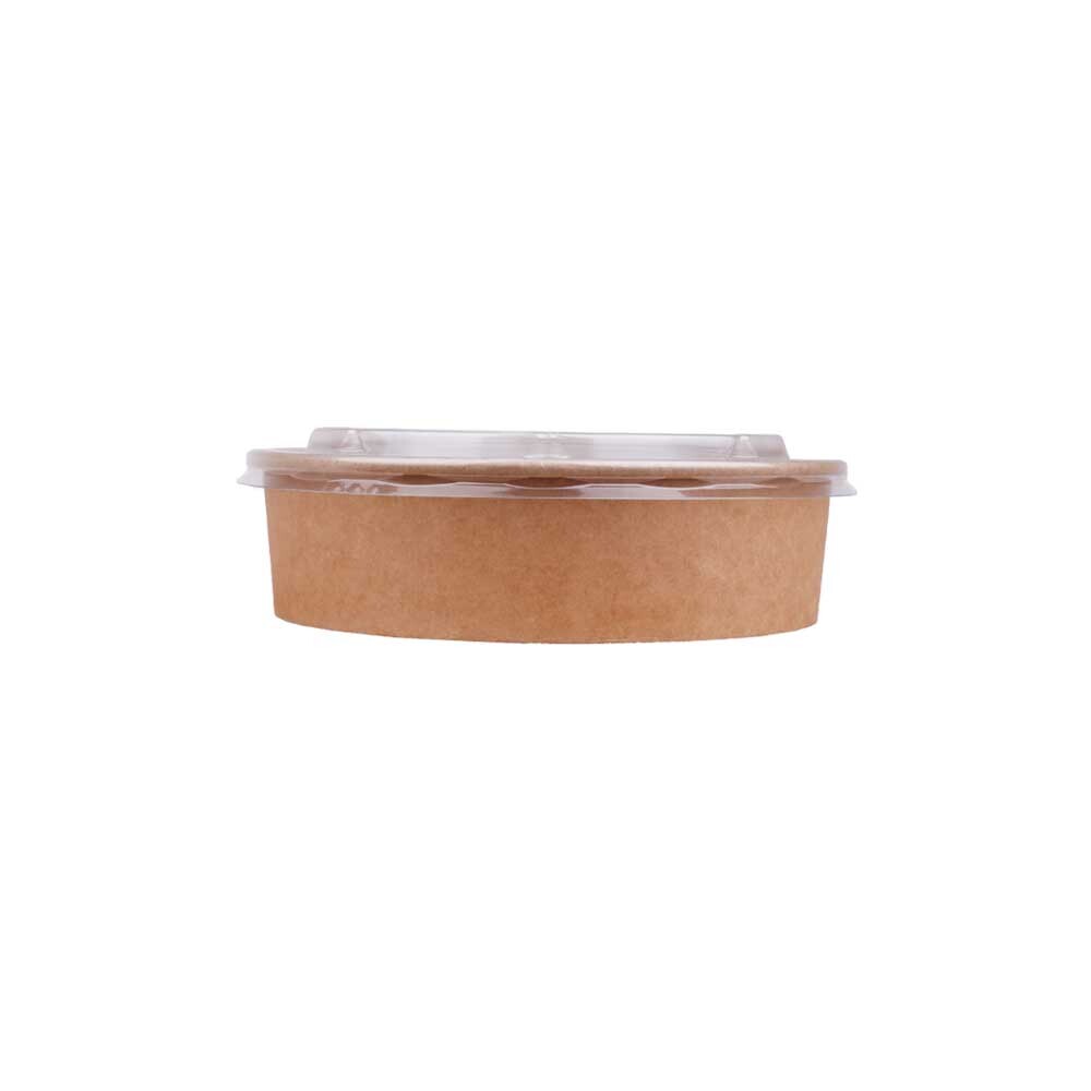 Salatschale 850 ml braun 183 x 49 mm - PE-beschichtet Salatschale 850 ml braun 183 x 49 mm - PE-beschichtet