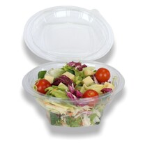 Salatschalen Yvonne rund mit anhängendem Deckel Salatschalen Yvonne rund mit anhängendem Deckel