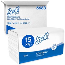 Scott® Control Papierhandtücher 6663 V-Falzung