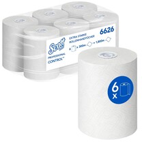 Scott® Control Rollenhandtücher 6626 1-lagig 20 cm x 300 m Scott® Control Rollenhandtücher 6626 1-lagig 20 cm x 300 m