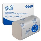 Scott® Essential Papierhandtücher 6669 Z-Falzung