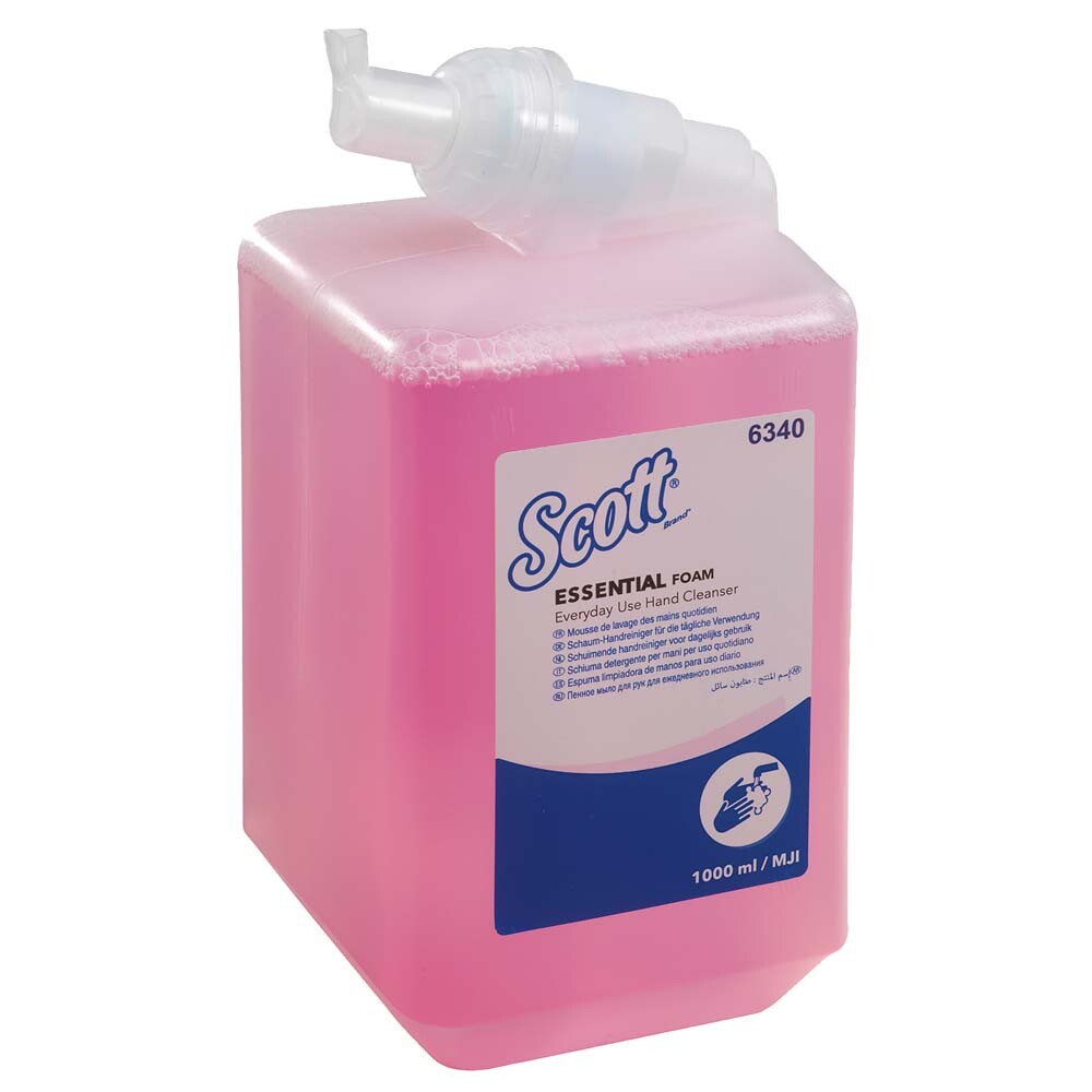 Scott® Essential Schaumseife 6340 rosa 6 x 1 l Scott® Essential Schaumseife 6340 rosa 6 x 1 l