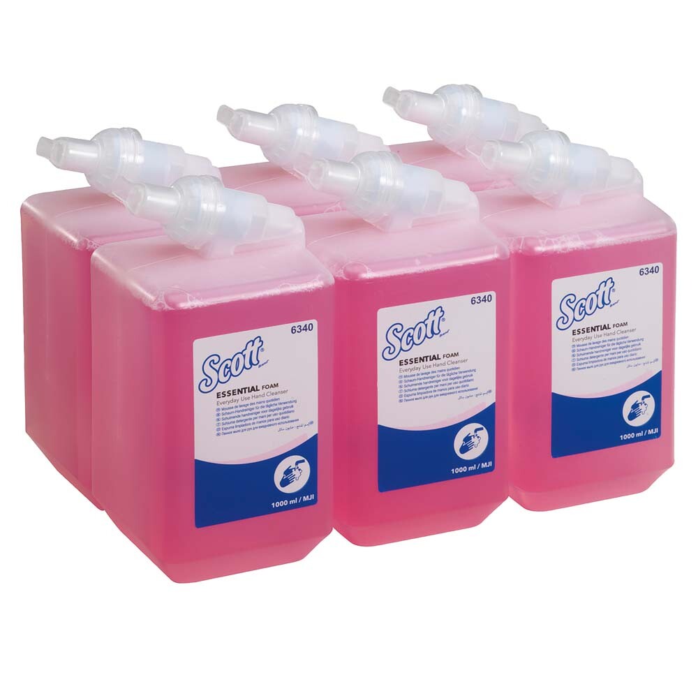 Scott® Essential Schaumseife 6340 rosa 6 x 1 l Scott® Essential Schaumseife 6340 rosa 6 x 1 l