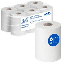 Scott® Essential Slimroll Rollenhandtücher 6695 1-lagig 19,8 cm x 190 m Scott® Essential Slimroll Rollenhandtücher 6695 1-lagig 19,8 cm x 190 m