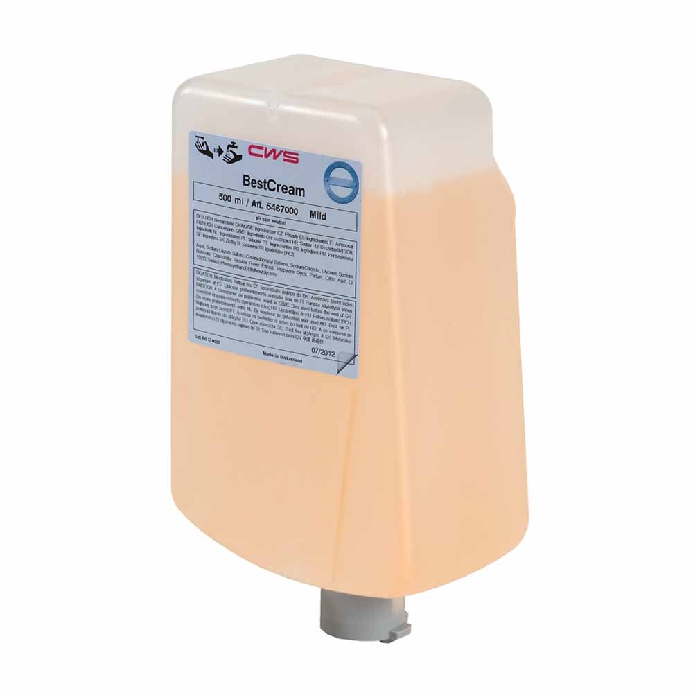 Seifencreme für CWS Spendersysteme Cremefarben 500 ml Seifencreme für CWS Spendersysteme Cremefarben 500 ml
