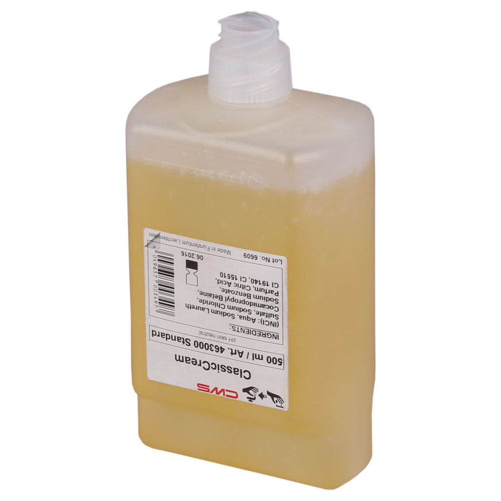 Seifencreme für CWS Spendersysteme Gelb Seifencreme für CWS Spendersysteme Gelb