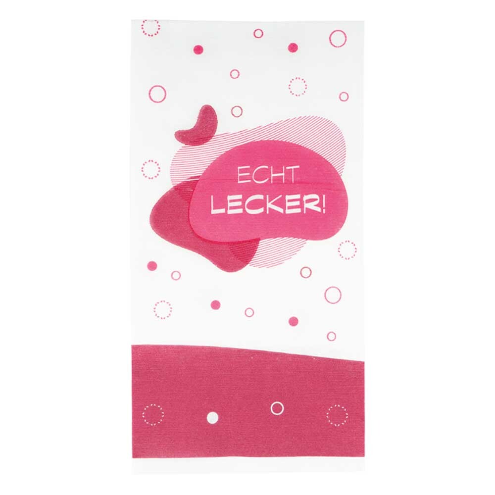 Servietten echt lecker 1-8 Falz Servietten echt lecker 1-8 Falz