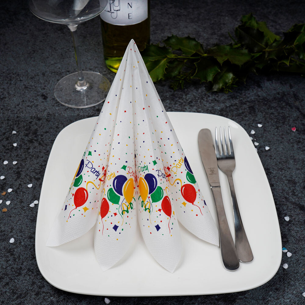 Servietten Tissue Party 33 x 33 cm Servietten Tissue Party 33 x 33 cm