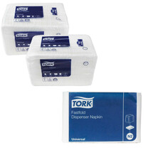 Tork Universal Zelltuchservietten 1-lagig weiß