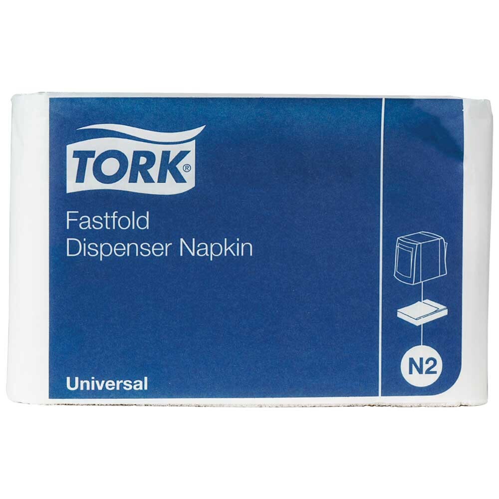 Tork N2 Fastfold Universal Servietten weiß 25 x 30 cm Tork N2 Fastfold Universal Servietten weiß 25 x 30 cm
