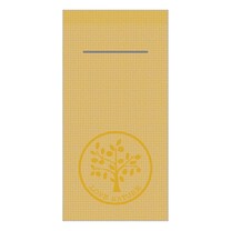 Serviettentaschen Linclass Premium Love Nature Jute naturbraun Serviettentaschen Linclass Premium Love Nature Jute naturbraun