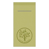 Serviettentaschen Linclass Premium Love Nature Jute olive Serviettentaschen Linclass Premium Love Nature Jute olive