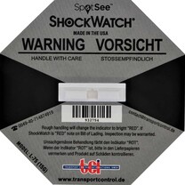 Shockwatch® Stoßindikatoren 15 g grau Shockwatch® Stoßindikatoren 15 g grau