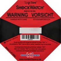 Shockwatch® Stoßindikatoren 50 g rot Shockwatch® Stoßindikatoren 50 g rot