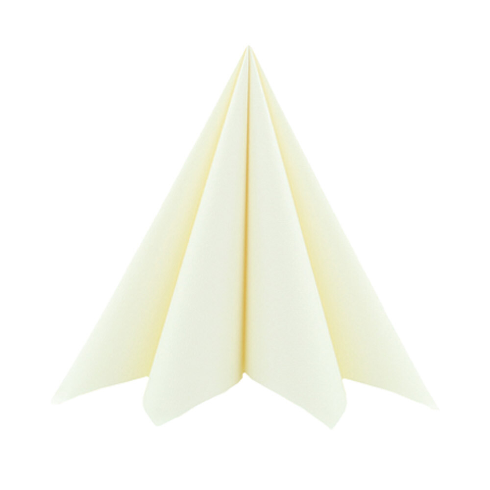 Softservietten 40 x 40 cm 1/4 Falz champagner