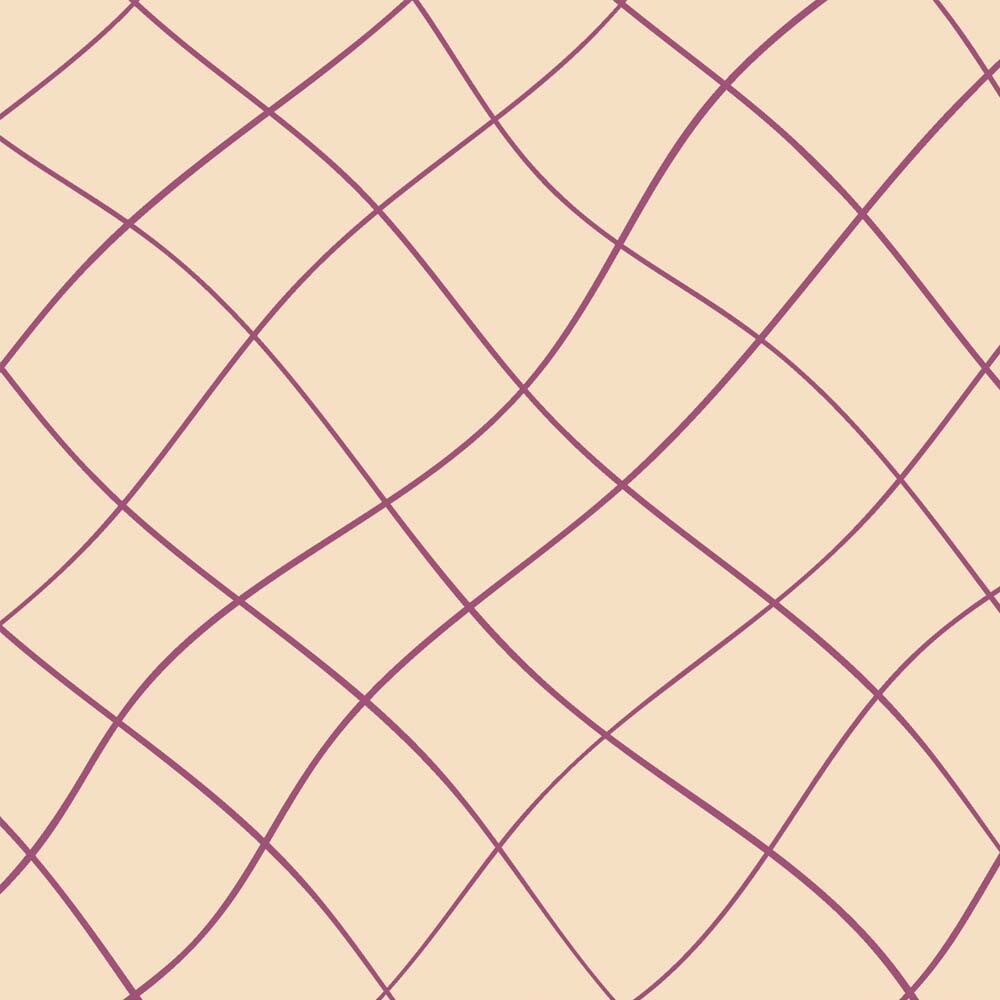 Softservietten Louis Waves berry 40 x 40 cm creme Softservietten Louis Waves berry 40 x 40 cm creme