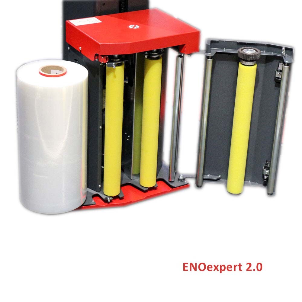 Stretchfolienwickler ENO®expert 2.0 mit Vorrecksystem Stretchfolienwickler ENO®expert 2.0 mit Vorrecksystem