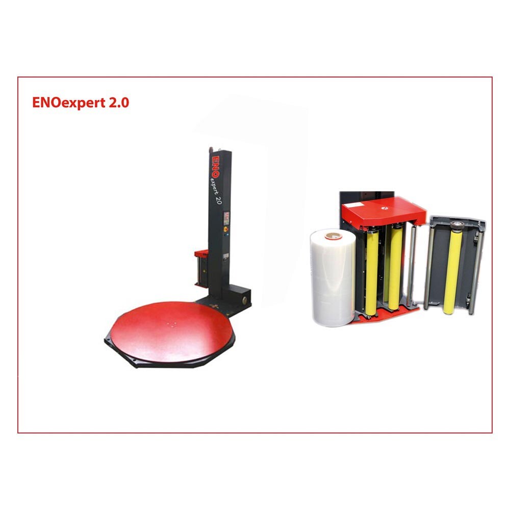 Stretchfolienwickler ENO®expert 2.0 mit Vorrecksystem Stretchfolienwickler ENO®expert 2.0 mit Vorrecksystem