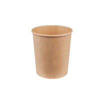 Suppenbecher braun Kraft - PE beschichtet 355 ml