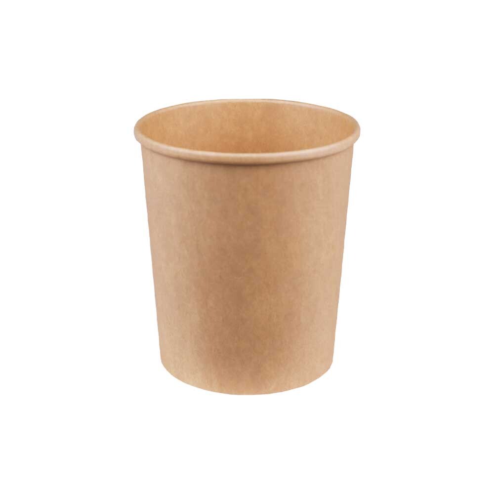 Suppenbecher braun Kraft - PE beschichtet 475 ml