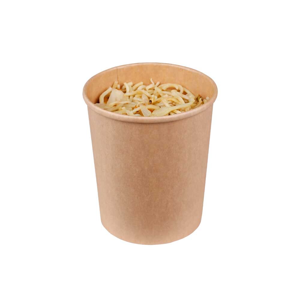 Suppenbecher braun Kraft - PE beschichtet 475 ml