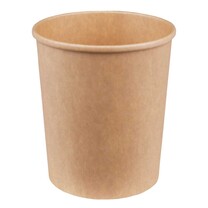 Suppenbecher braun Kraft - PE beschichtet 945 ml