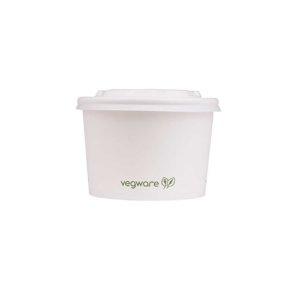 Suppenbecher Vegware weiß 200 ml Suppenbecher Vegware weiß 200 ml