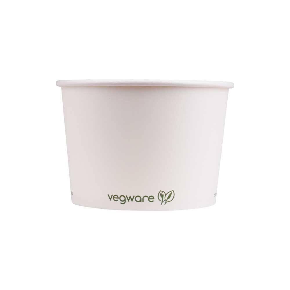 Suppenbecher Vegware weiß 450 ml Suppenbecher Vegware weiß 450 ml