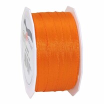 Taftband seidenmatt mit Webkante orange Taftband seidenmatt mit Webkante orange