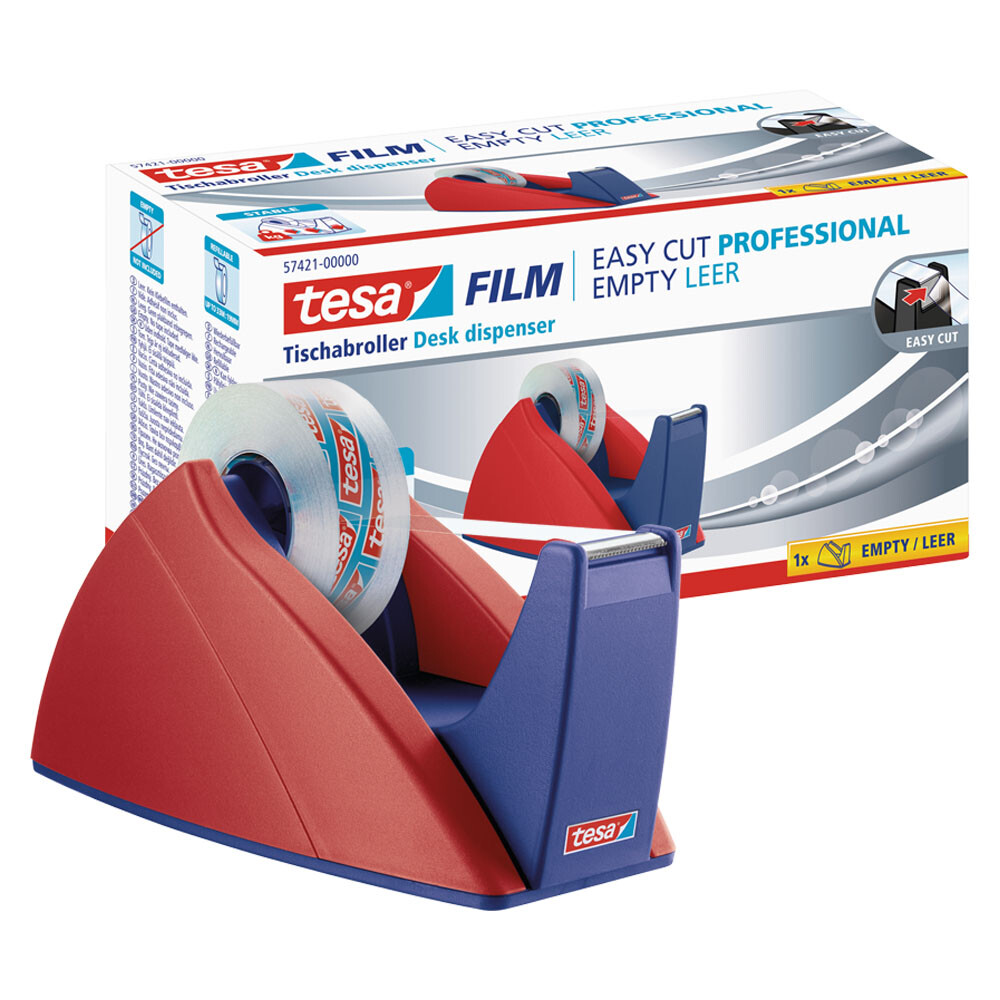 tesa Easy Cut® Tischabroller 33 m Rollen 19 mm breit tesa Easy Cut® Tischabroller 33 m Rollen 19 mm breit
