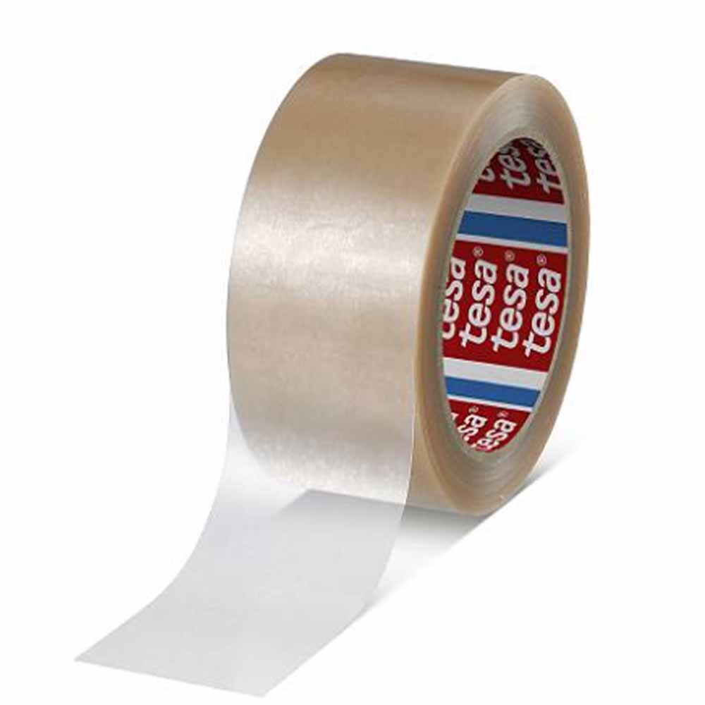 tesapack® 4124 PVC Premium transparent 66 m 38 mm