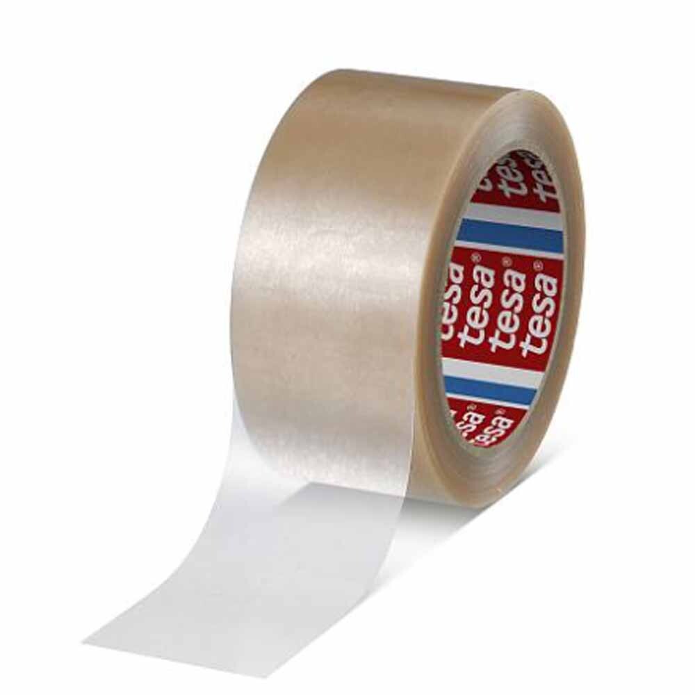 tesapack® 4124 PVC Premium transparent 66 m 50 mm tesapack® 4124 PVC Premium transparent 66 m 50 mm