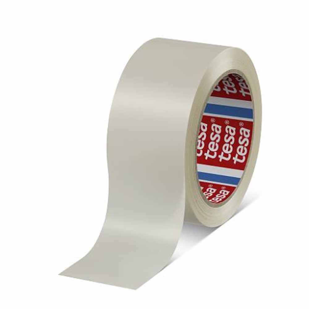 tesapack® 4124 PVC Premium weiß 66 m 50 mm