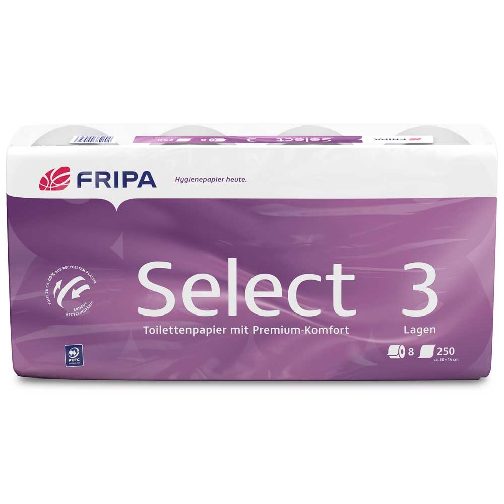 Toilettenpapiere 3-lagig Premium Select Toilettenpapiere 3-lagig Premium Select