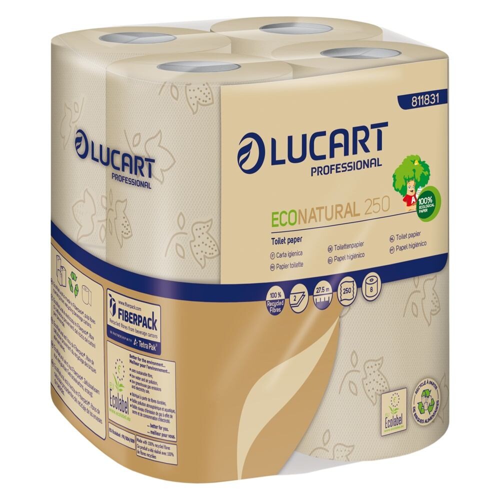 Toilettenpapiere EcoNatural 2-lagig Toilettenpapiere EcoNatural 2-lagig