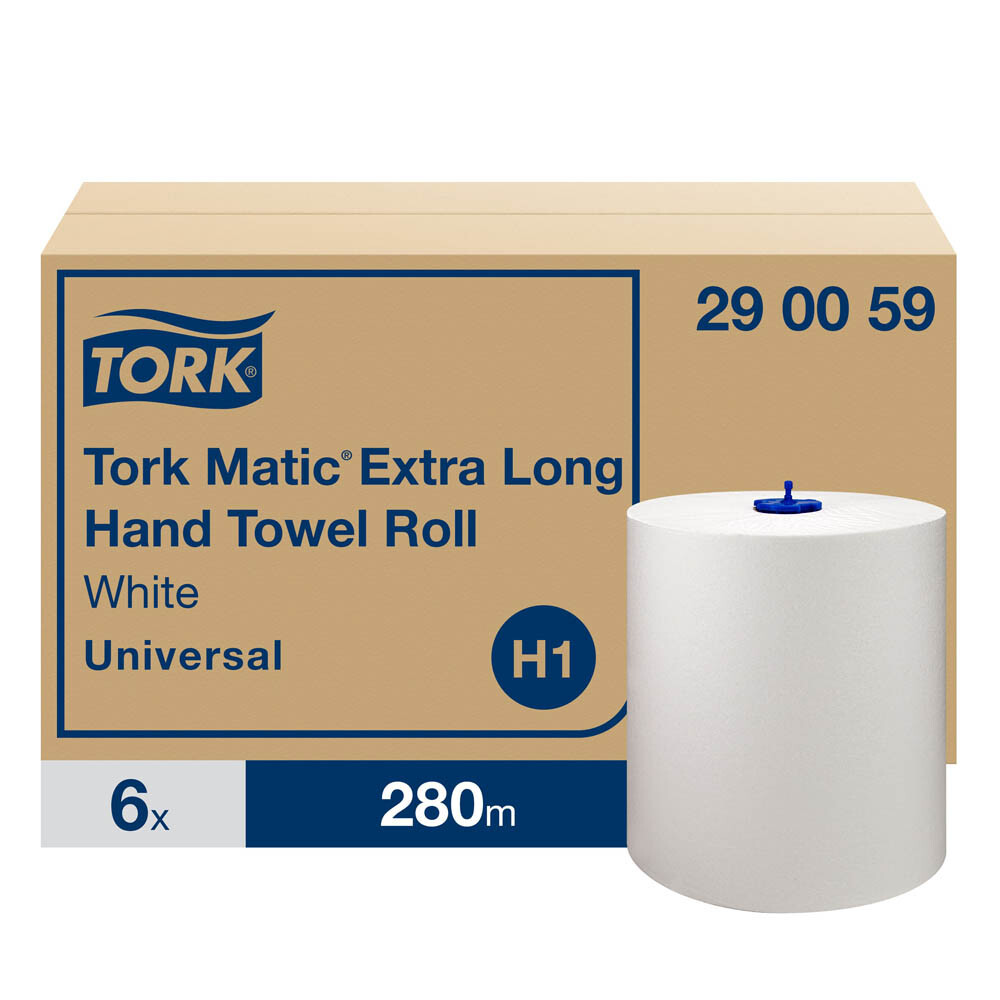 Tork H1 Rollenhandtücher 1-lagig 280 m