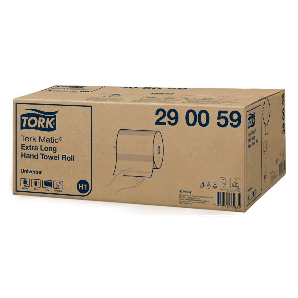 Tork H1 Rollenhandtücher 1-lagig 280 m