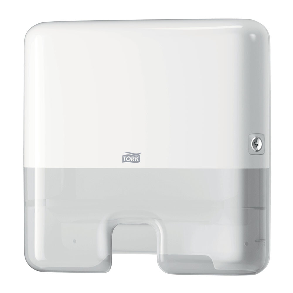 Tork H2 Xpress® Mini Spender weiß für Multifold Handtücher