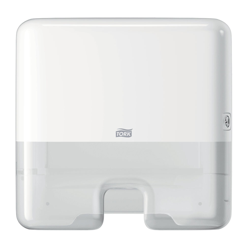 Tork H2 Xpress® Mini Spender weiß für Multifold Handtücher