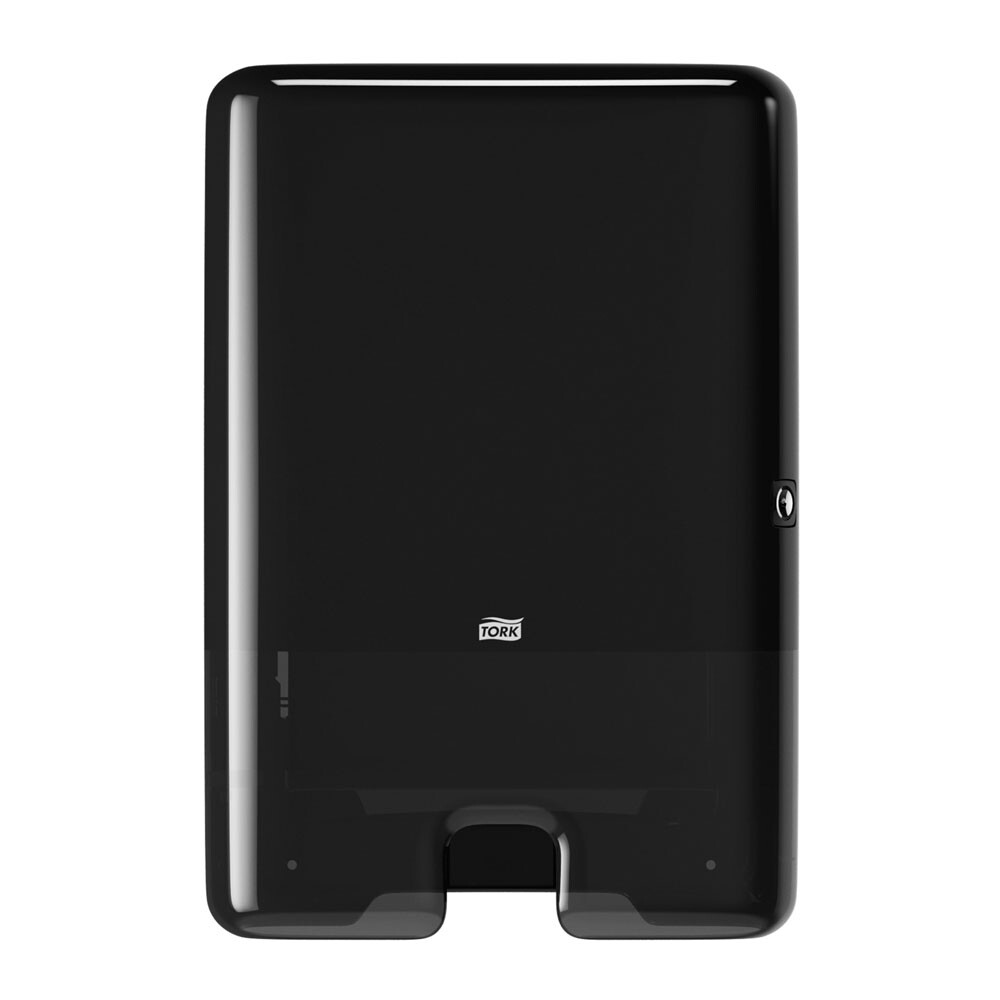 Tork H2 Xpress® Spender schwarz für Multifold Handtücher Tork H2 Xpress® Spender schwarz für Multifold Handtücher