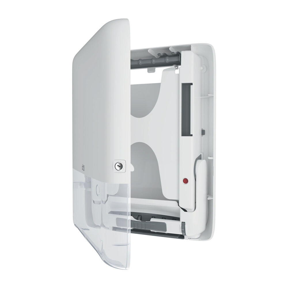 Tork H5 PeakServe® Mini Spender für Endlos-Handtücher weiß Tork H5 PeakServe® Mini Spender für Endlos-Handtücher weiß