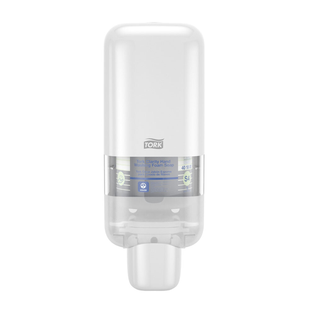 Tork S4 Spender für Seifen und Händedesinfektion weiß Tork S4 Spender für Seifen und Händedesinfektion weiß